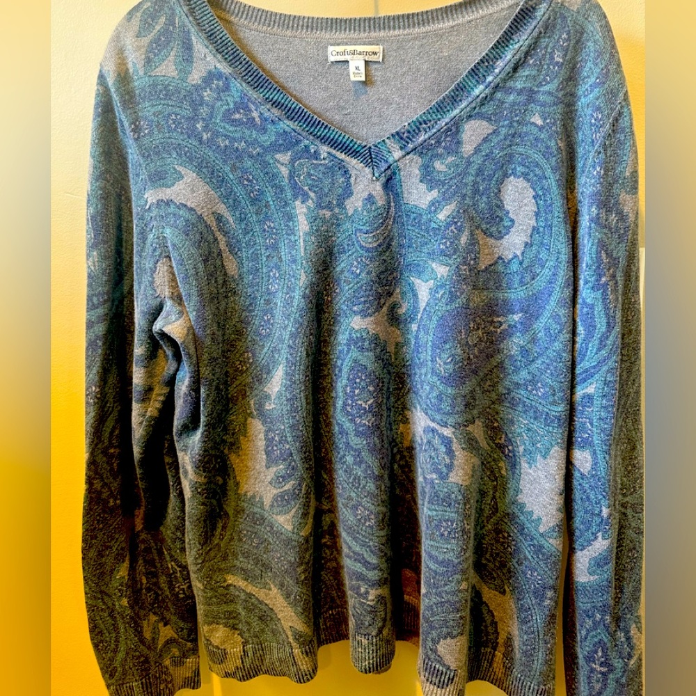 Paisley sweater